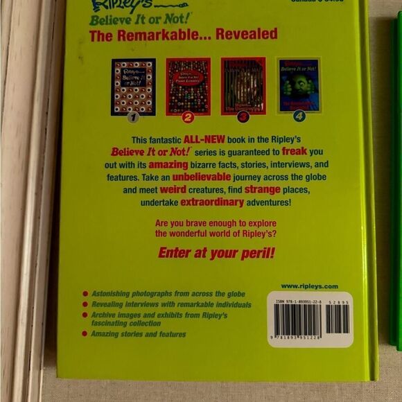 Vintage Ripley’s Believe It or Not 2006 Special Edition /Remarkable Revealed ‘07 - Picture 3 of 9